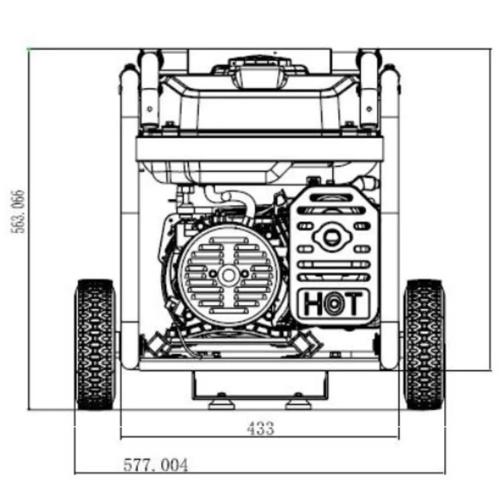 Gerador Genergy Gasolina Moncayo 230 V 4500 W